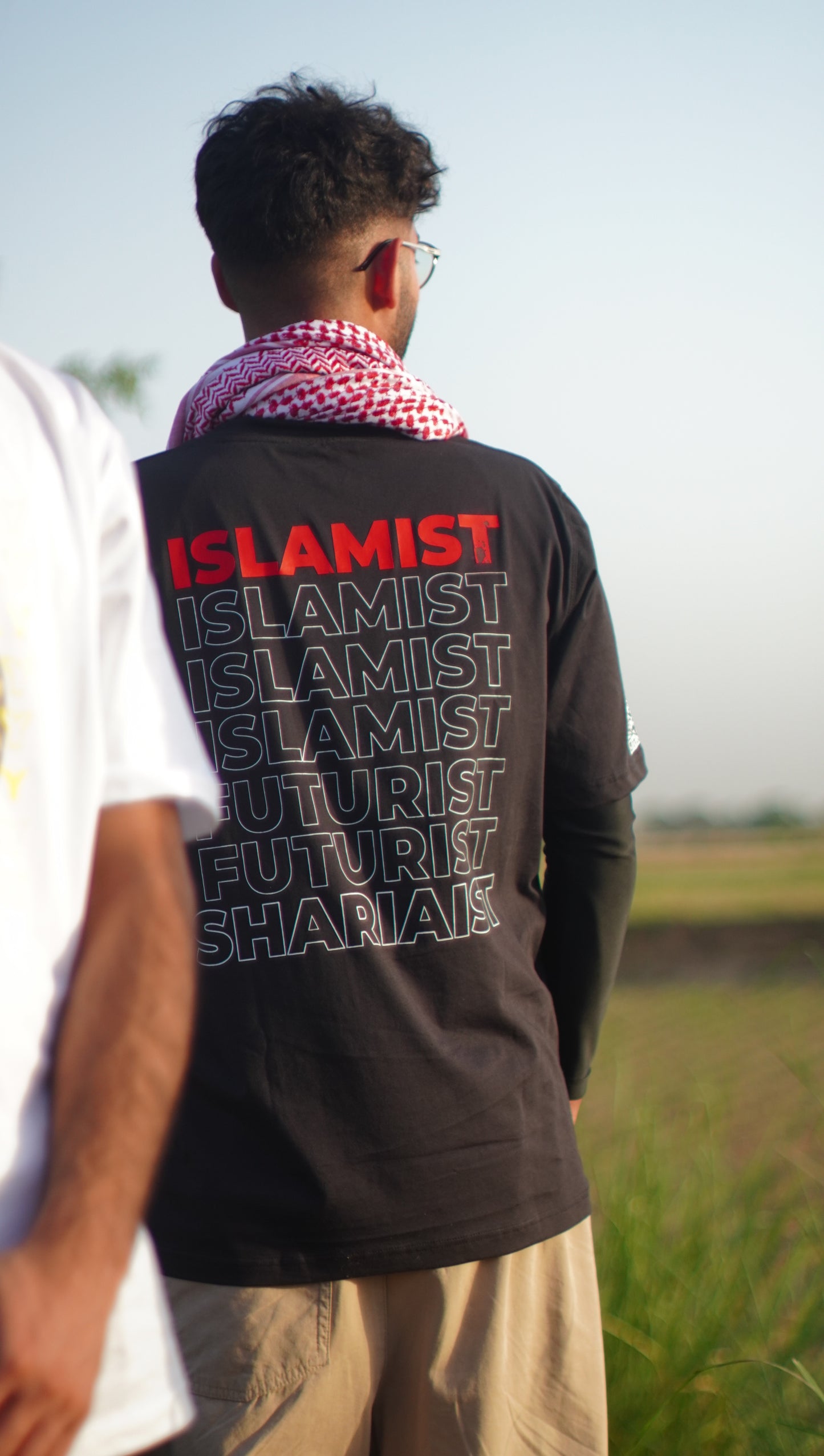 Oversized "Islamist - Futurist " t-shirt