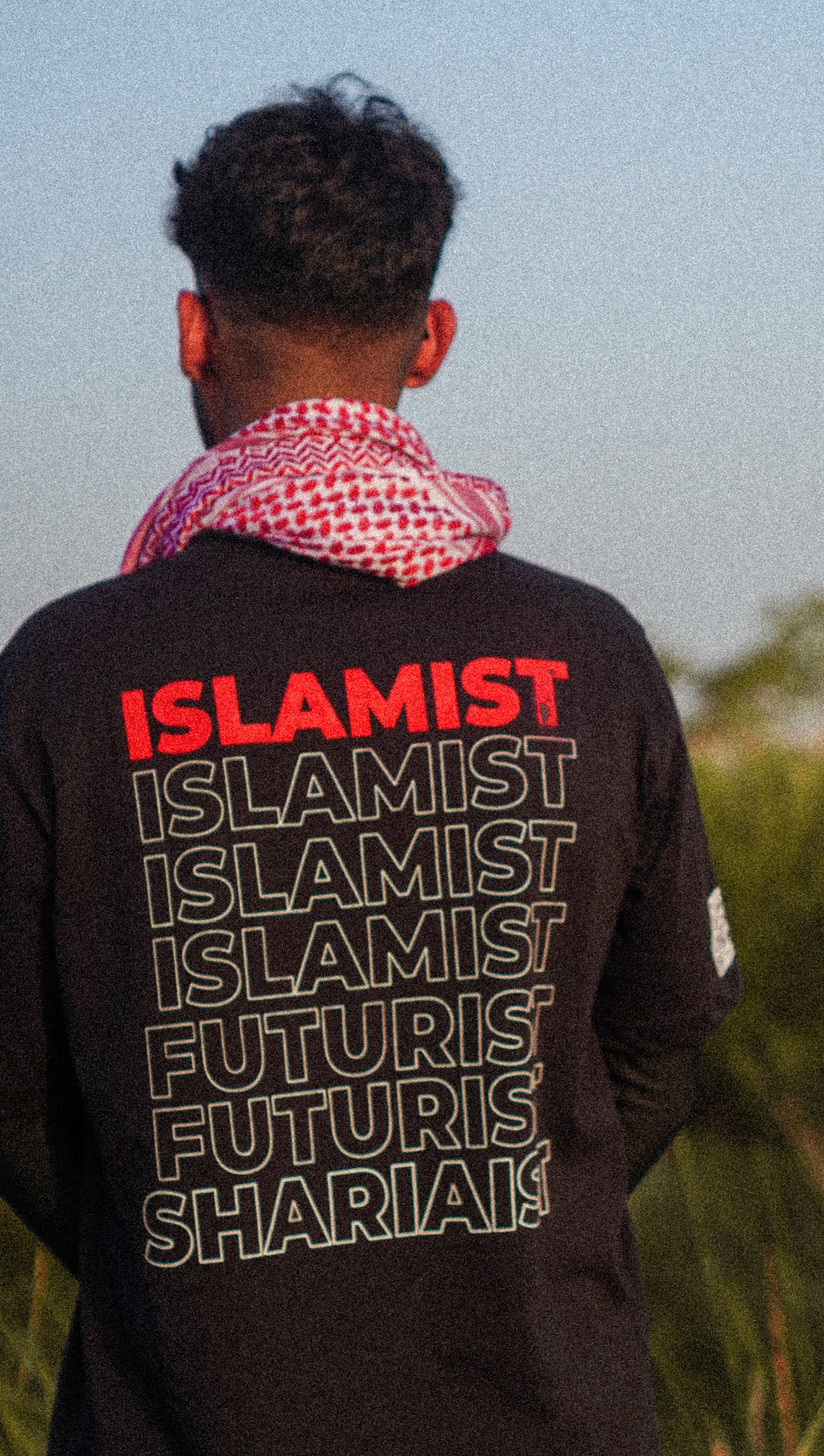 Oversized "Islamist - Futurist " t-shirt
